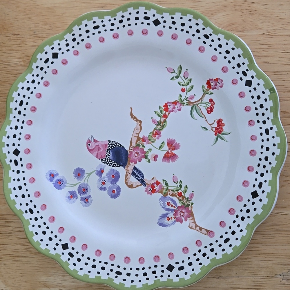 Cath Kidston Two Spring Plates - Picture 2 of 5
